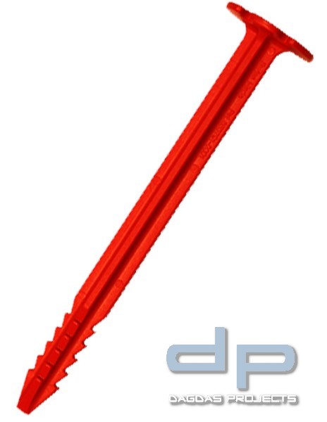 SwissPiranha RT150 Zeltheringe (10er-Set) in Rot