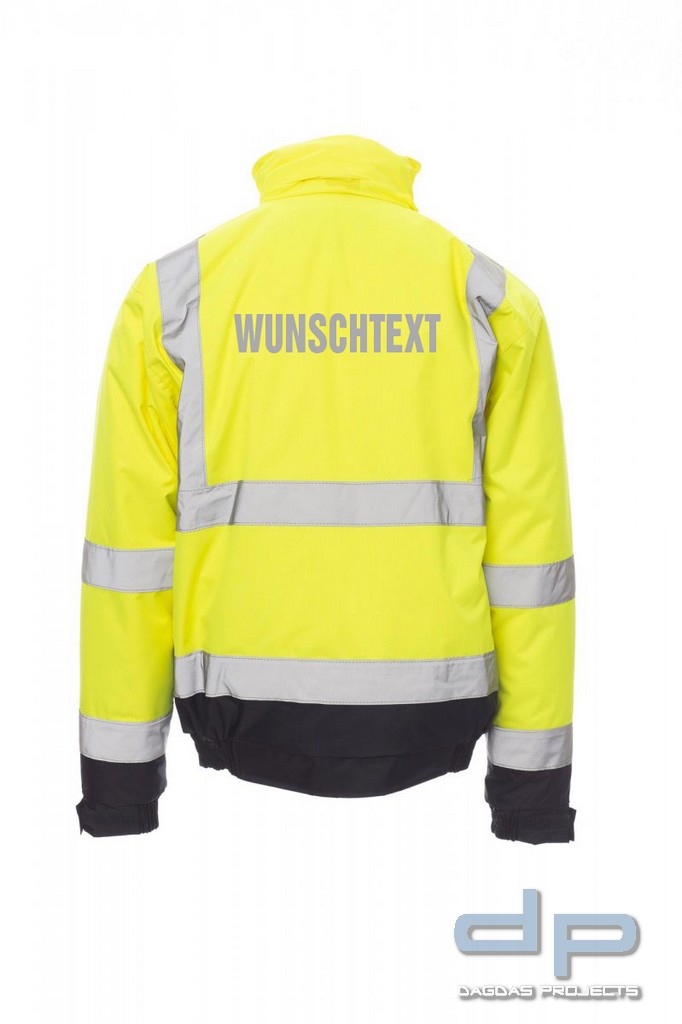 Payper Behörden Warnschutzjacke "PADDOCK" in verschiedenen Farben mit Aufdruck nach Wunsch