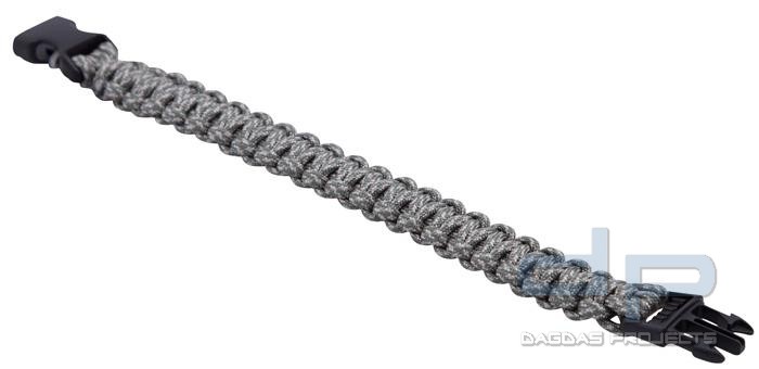Paracord Survivalarmband mit FasTex-Clip 1,9 cm AT-Digital