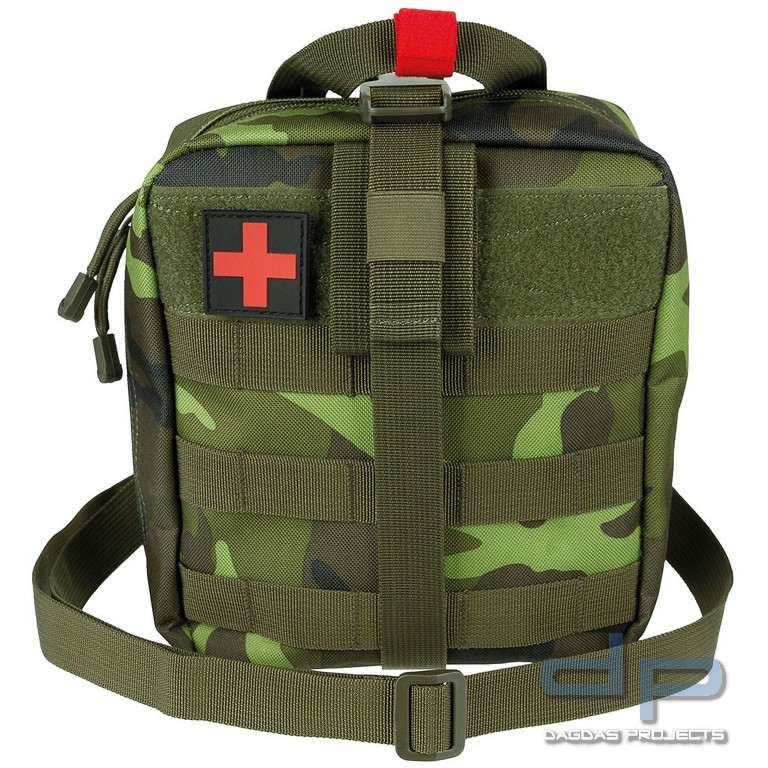 Tasche, Erste-Hilfe, groß, "MOLLE", M 95 CZ tarn