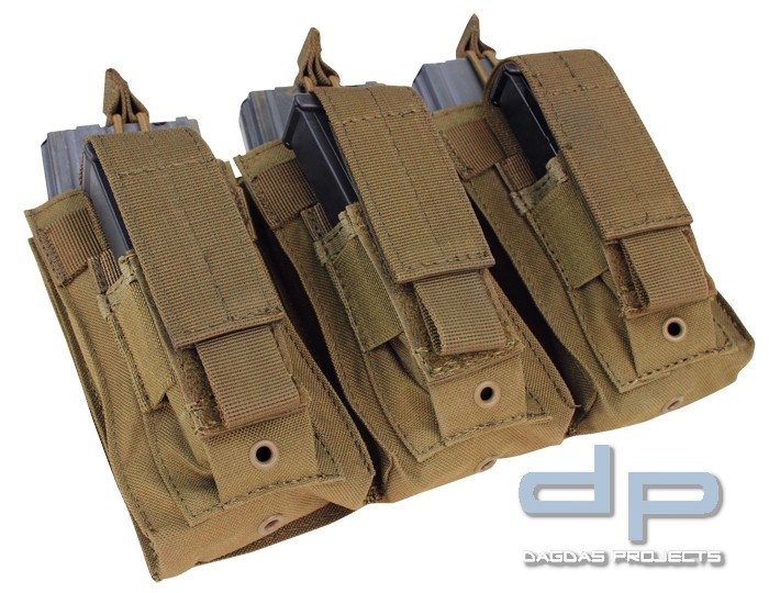 Magazintasche Condor M14 G36 Triple Kangaroo in verschiedenen Farben