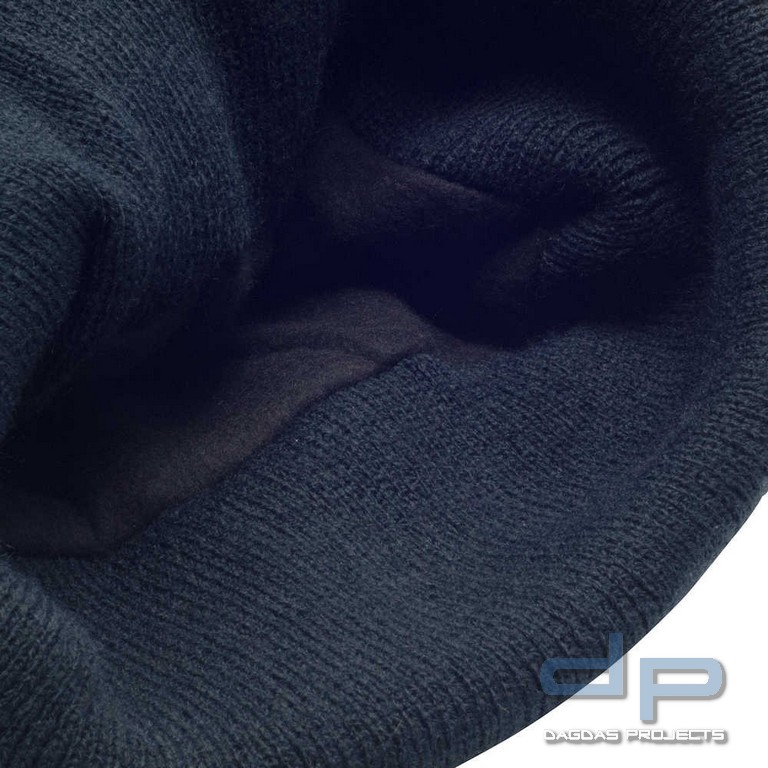PACOTEX® Premium Wintermütze Strickmütze marineblau mit 3M Thinsulate Wärmeisolation