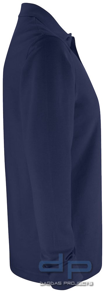 Polo Pocket Long Sleeve mit Wunschaufdruck in verschiedenen Farben