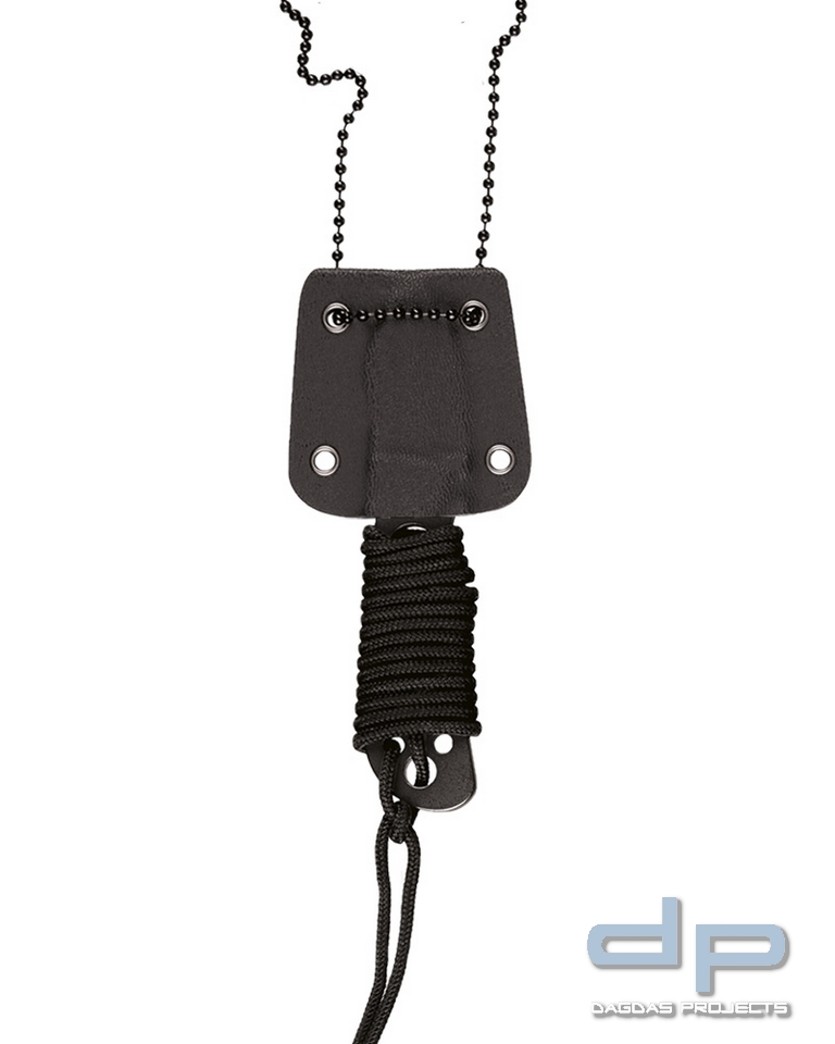 NECK KNIFE PARACORD M.KETTE 9CM VPE 6