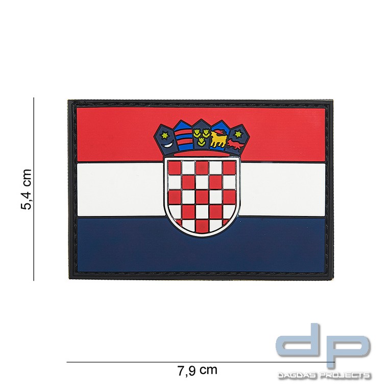 Emblem 3D PVC Kroatien