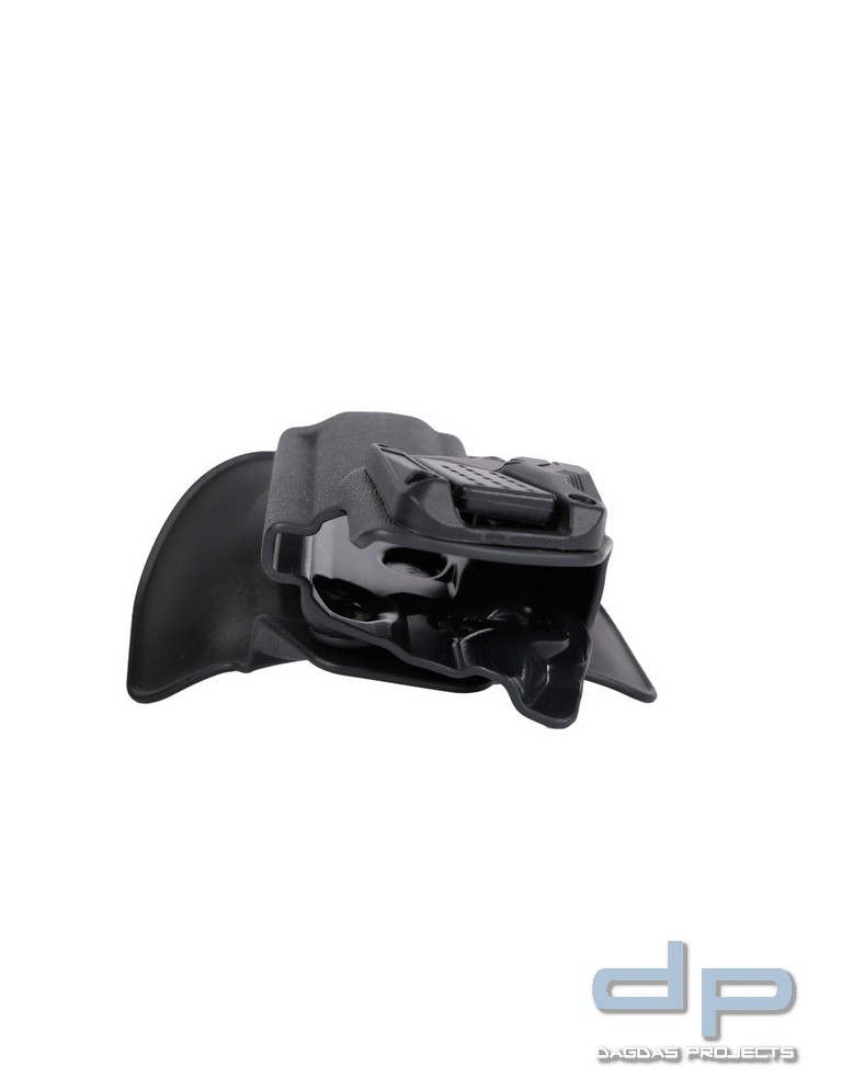 BIANCHI® 1008 Paddleholster, Kunststoff, schwarz, bis 45 mm Gürtelbreite