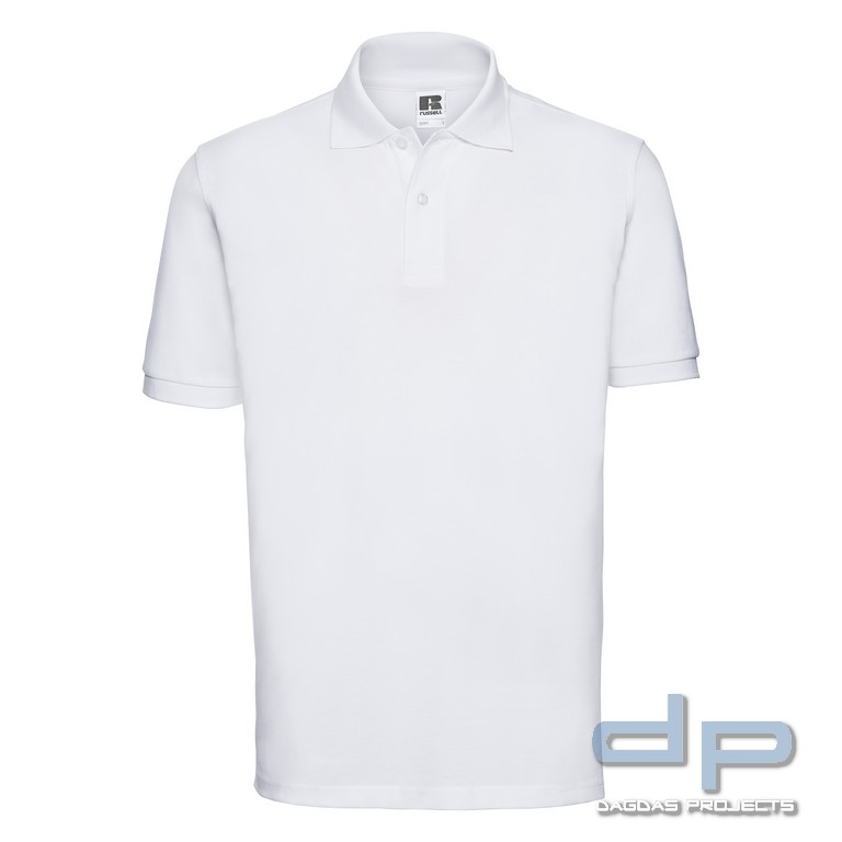 Poloshirt 100% Bw., weiß