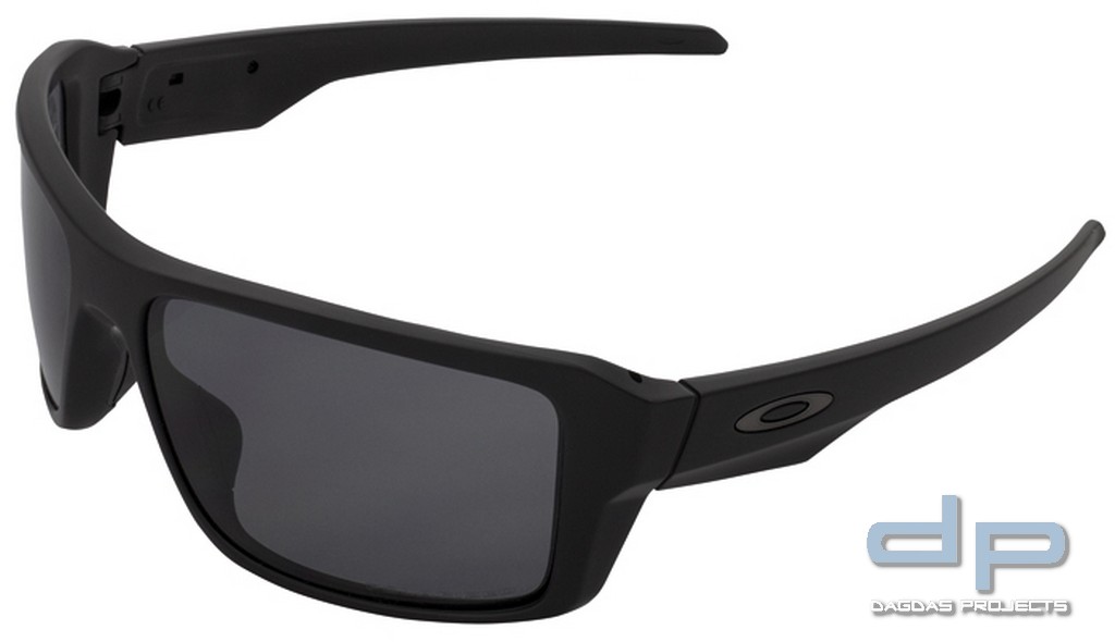 Oakley Double Edge Matte Black Grey Polarized