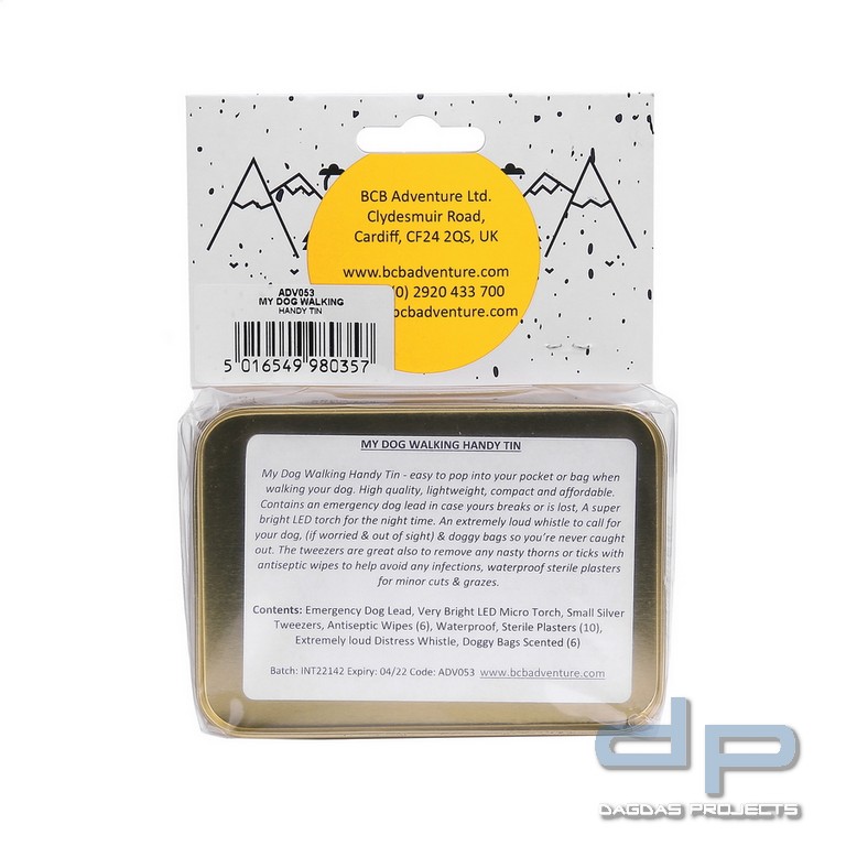 BCB My dog walking Dose ADV053