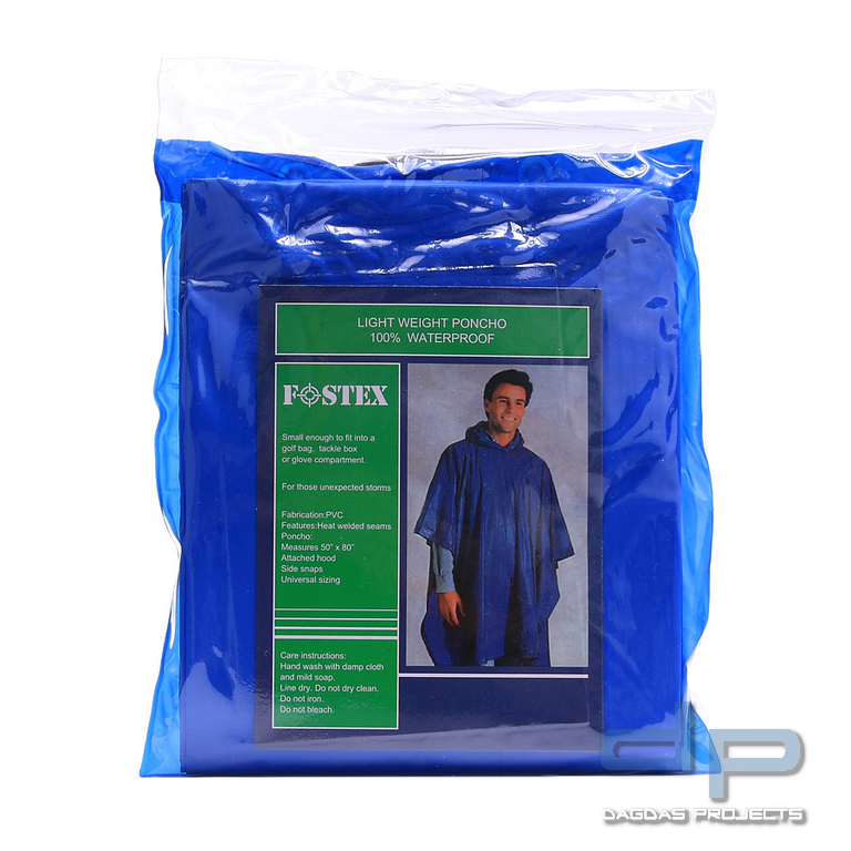 Leichter Poncho in verschiedenen Farben