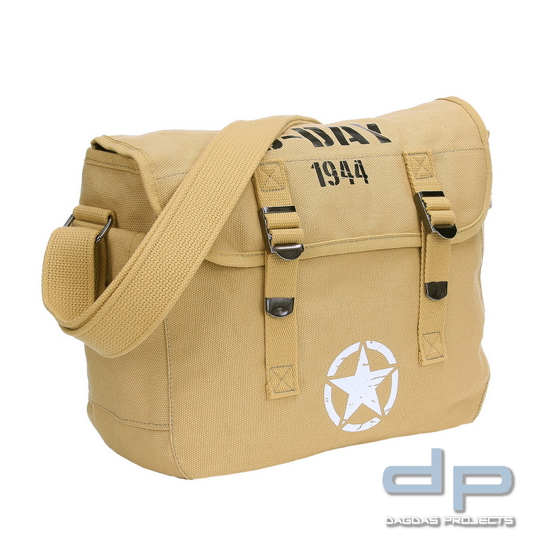 Umhängetasche Segeltuch D-Day 1944
