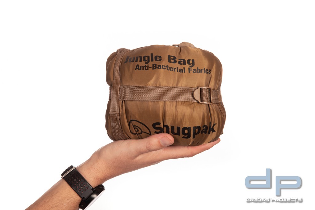 SNUGPAK SCHLAFSACK JUNGLE BAG Farbe Oliv, rechts