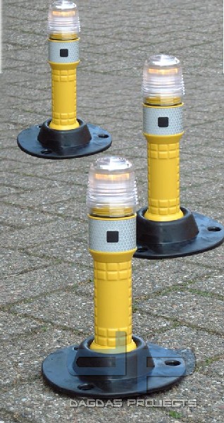 4er Set 3Warn LED-Blitzleuchte