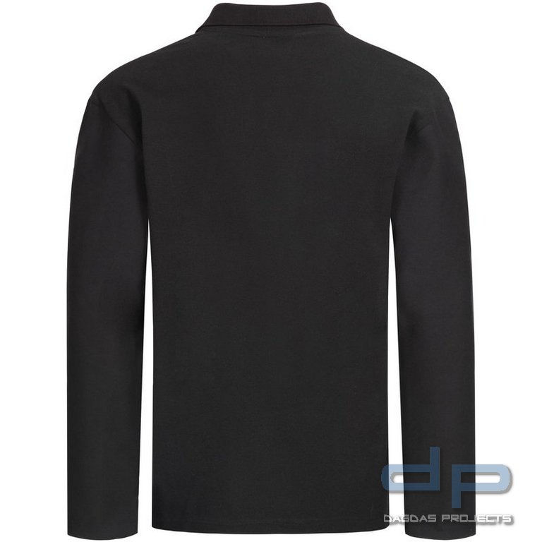 Brunnirok Armschutz-Poloshirt Augsburg Schwarz