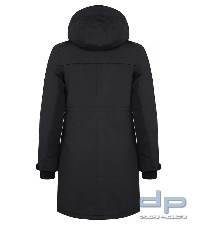 Behörden Damenparka "Lindy" in Schwarz