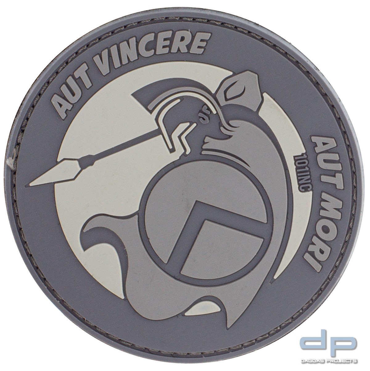 3D RUBBER PATCH SPARTAN AUT VINCERE
