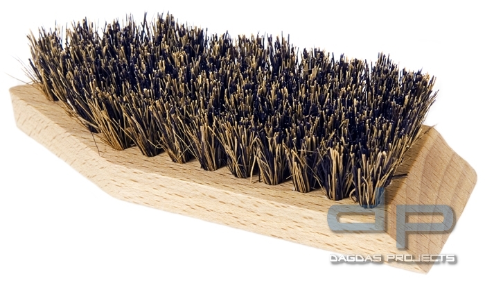 Fibertec Schmutzbürste mit Kokosfasern