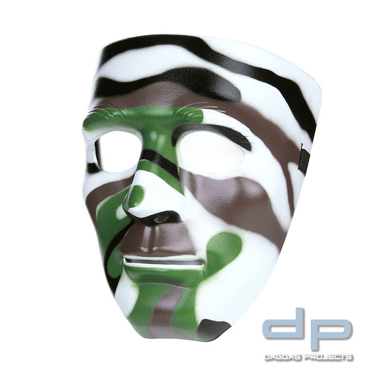 Gesichts Maske in verschiedenen Farben
