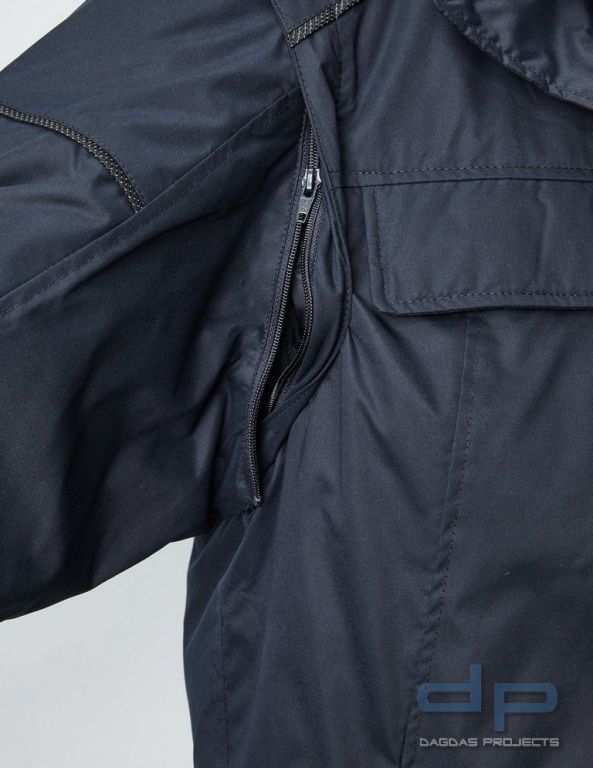 Behörden Blouson mit Aufdruck nach Wunsch in reflex silber