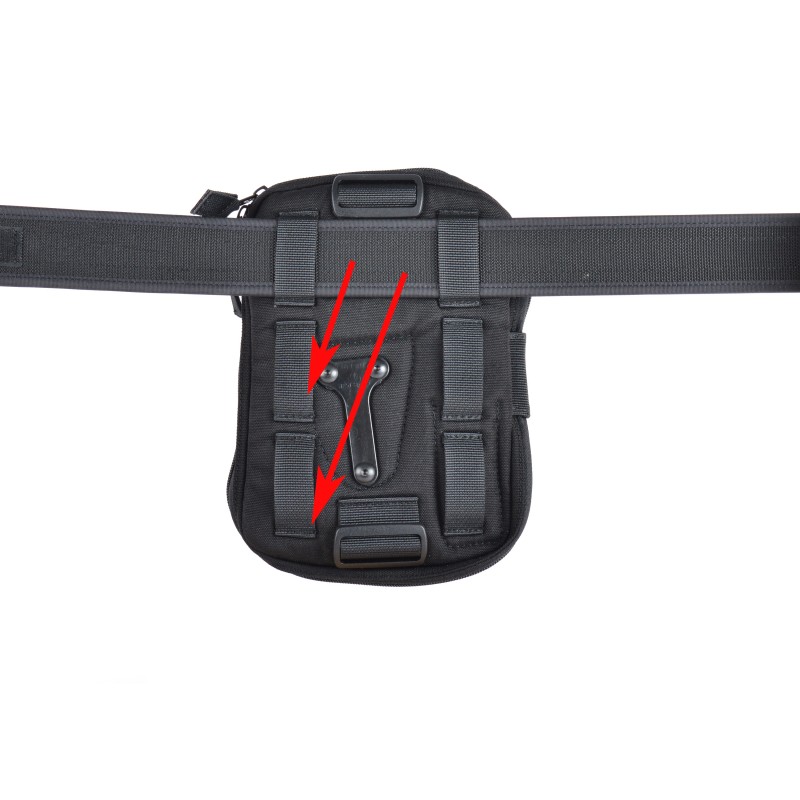 COP® Oberschenkeltasche für die Montage verdeckter Holster, Cordura® (1 Liter)
