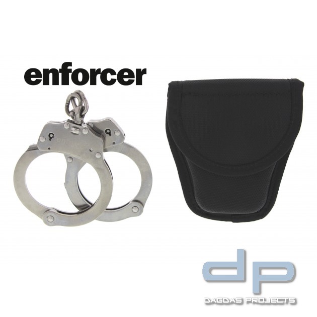 enforcer Edelstahl Handfessel kompl. mit Etui