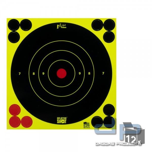 Pro-Shot Set 6" SplatterShot® (12x Zielscheibe)