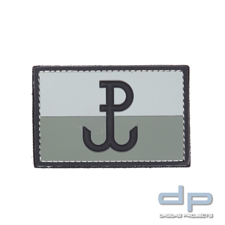 Emblem 3D PVC Polish Special Forces grau