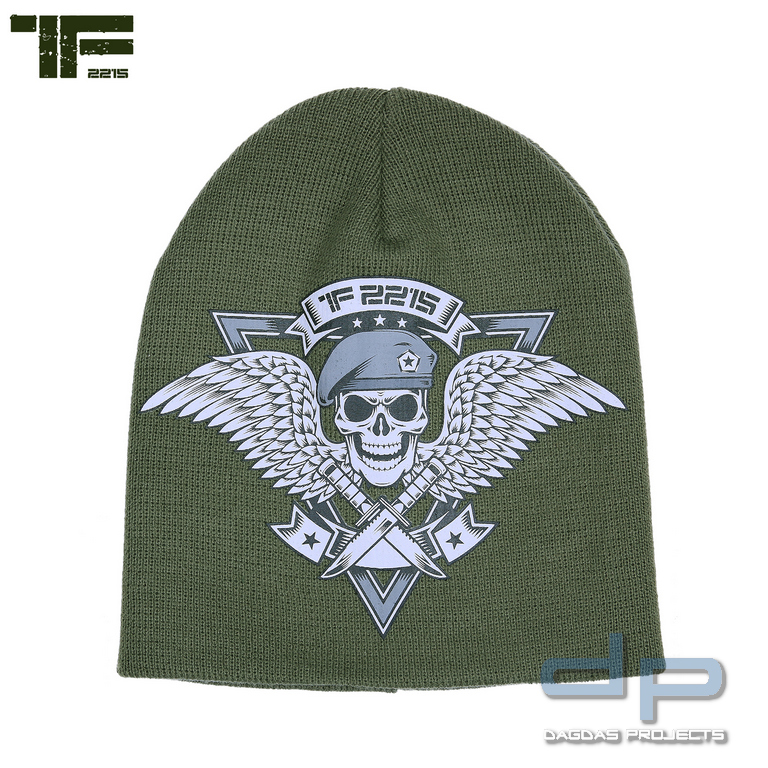 TF-2215 Beanie Skull & Wings