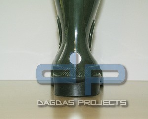 EUROMAX Stiefel in Grün/Schwarz