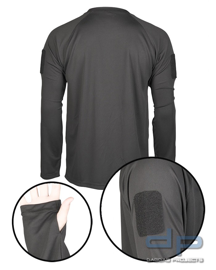 Mil-Tec Tactical Quickdry Langarmshirt in verschiedenen Farben