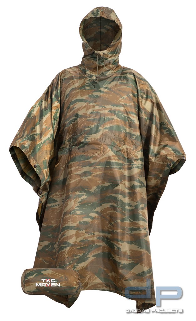 TAC MAVEN Thunder Poncho in grassman