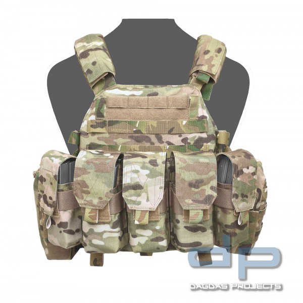 WARRIOR DCS M4 5.56MM PLATE CARRIER MULTICAM PLATTENTRÄGER