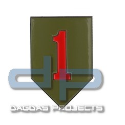 Metall Logo 1st Infantry Division