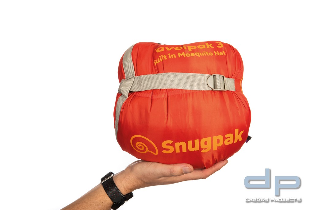 SNUGPAK SCHLAFSACK TRAVELPAK 3 EMERALD GREEN