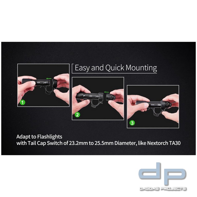 Nextorch® FR1 Ring TA30 - Lowlight Führungshilfe für TA30