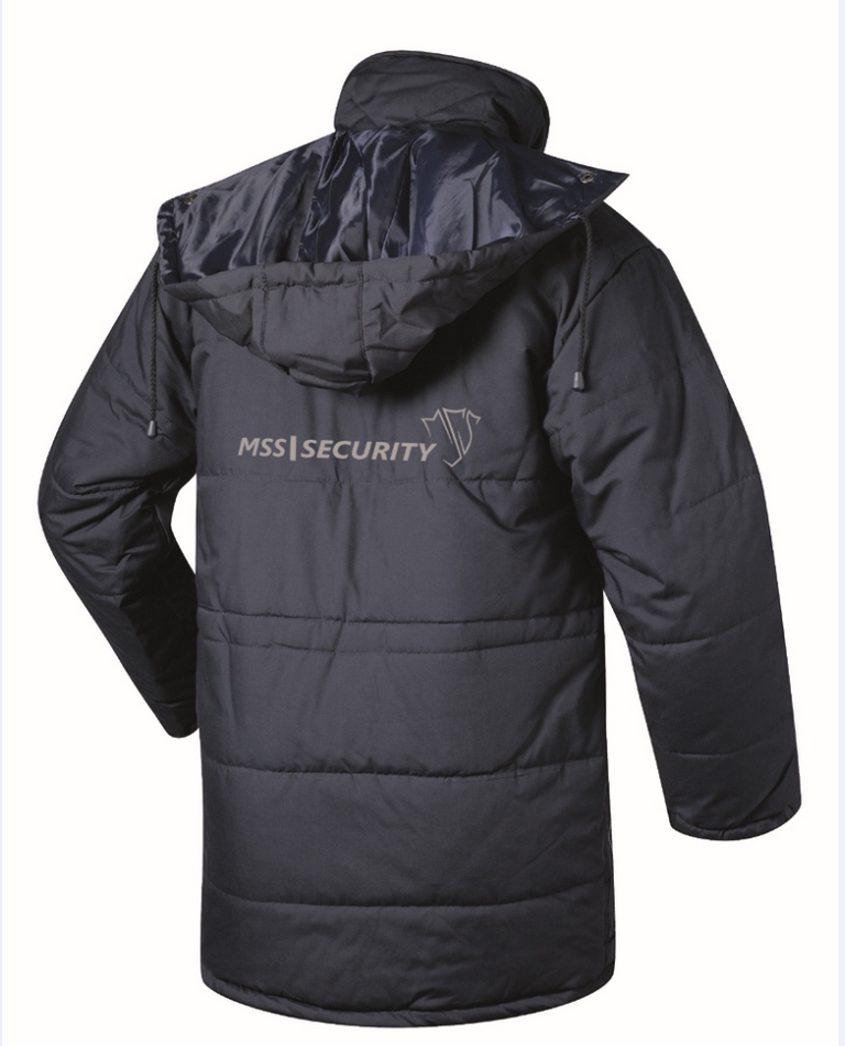 Parka Sicherheitsdienst mit Aufdruck 2 Fach MSS