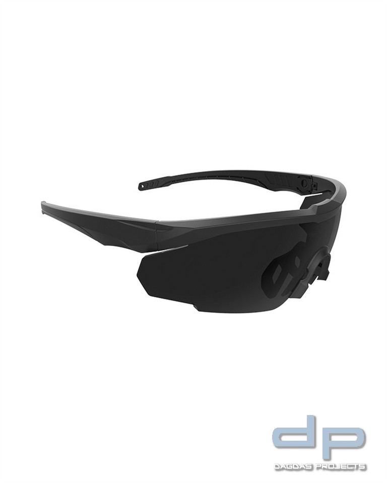 SCHUTZBRILLE SWISS EYE® BLACKHAWK PRO SCHWARZ VPE 2