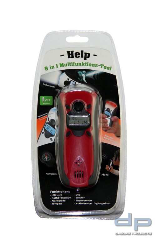 8 in 1 Multifunktions Outdoor Tool Help