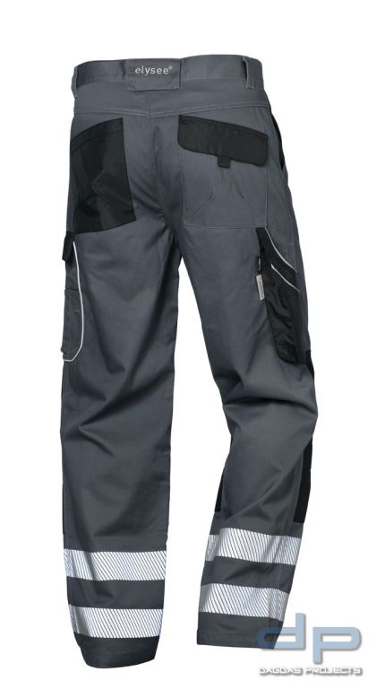 TWILL-Bundhose in Grau/Schwarz
