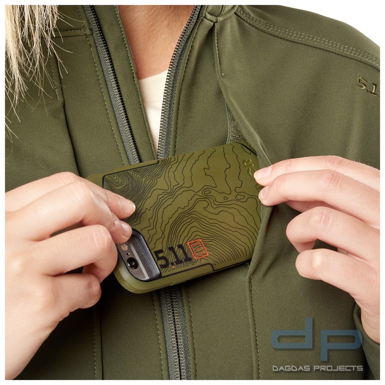 5.11 Sierra Softshell Jacket - Women's in Moss Größe: L