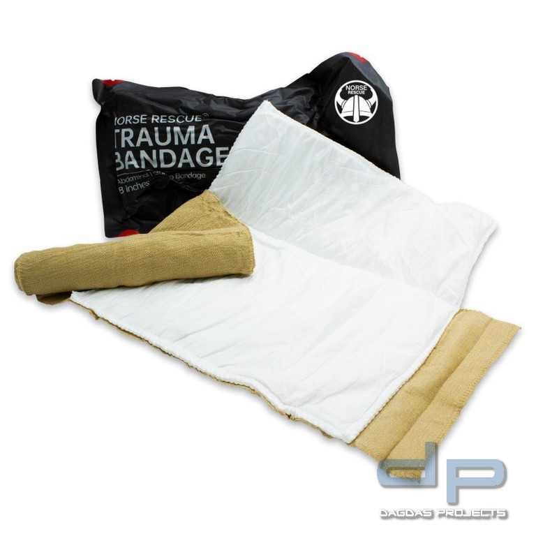 NORSE RESCUE® Notfallverband / Abdominal- Multibandage 20 cm x 4,5 m