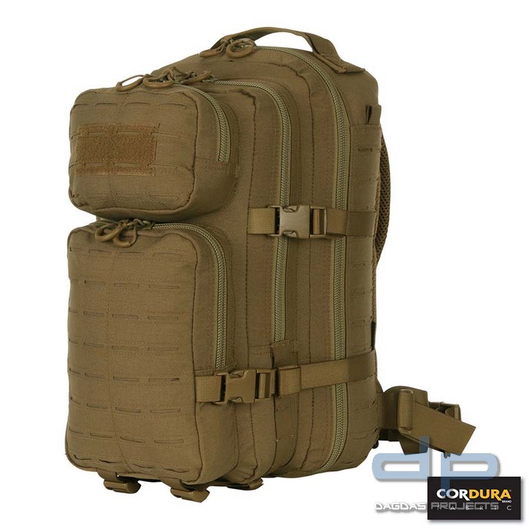 Lasercut 1-day assault Rucksack Cordura LQ16173 in verschiedenen Farben