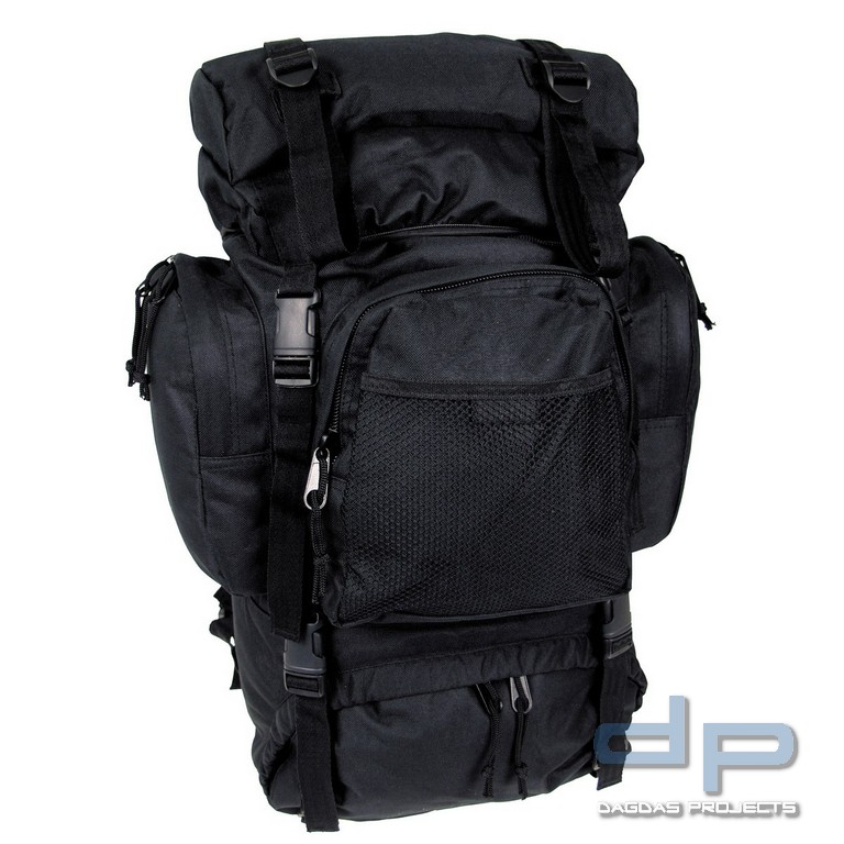 Rucksack, "Tactical", groß, schwarz