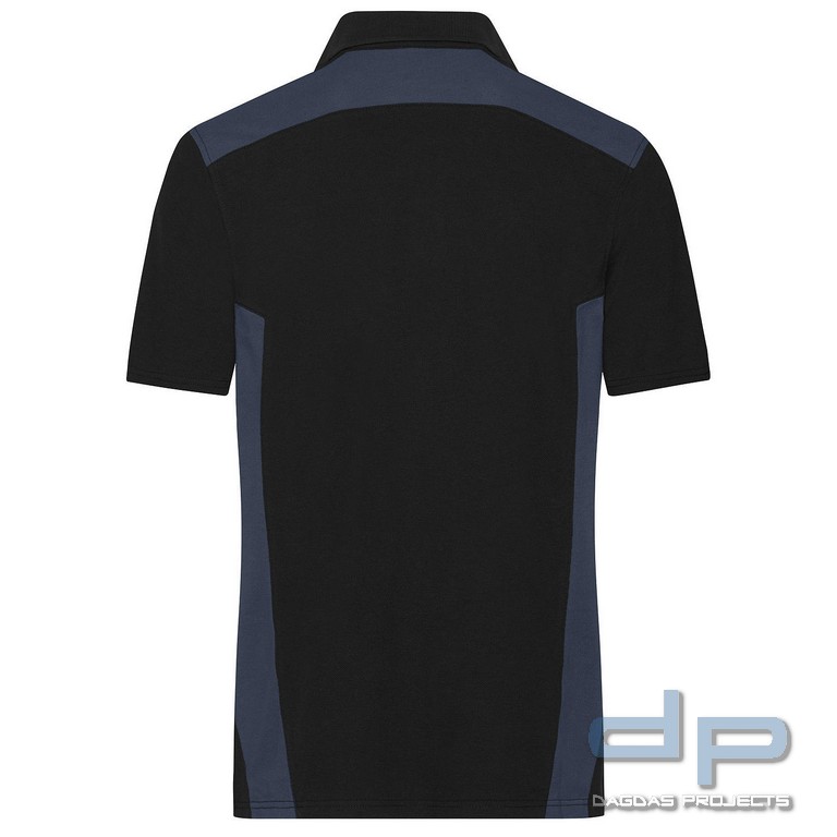 Herren Workwear Polo Shirt in verschiedenen Farben mit Aufdruck nach Wunsch auf Brust und Rücken