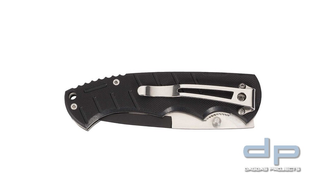 Einhandmesser, Stahl 420, G10, Clip