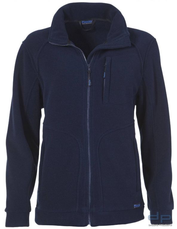 Behörden Fleecejacke Damen Winter Marineblau