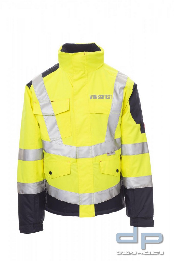 Payper Behörden Warnschutzjacke "FREEWAY" in verschiedenen Farben mit Aufdruck nach Wunsch