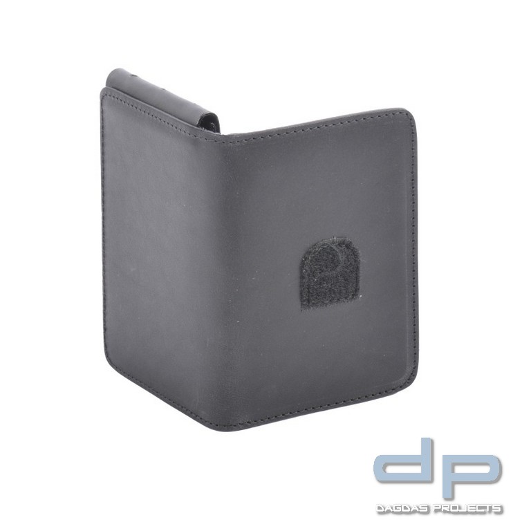COP® Dienstausweismäppchen BEHÖRDE, rund, Scheckkartenformat, Leder versch. Ausführungen
