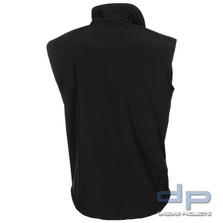 Soft Shell Weste, "Allround", schwarz