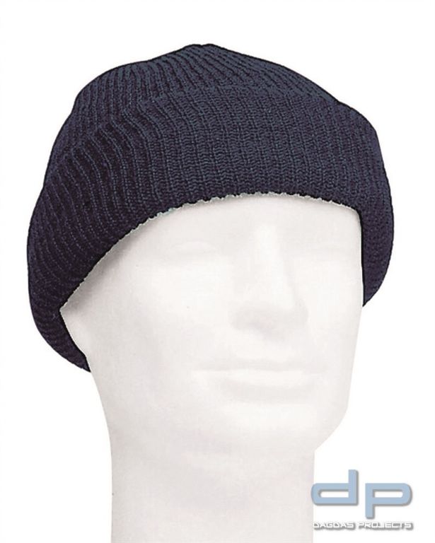 US Watch Cap Wolle blau VPE 12